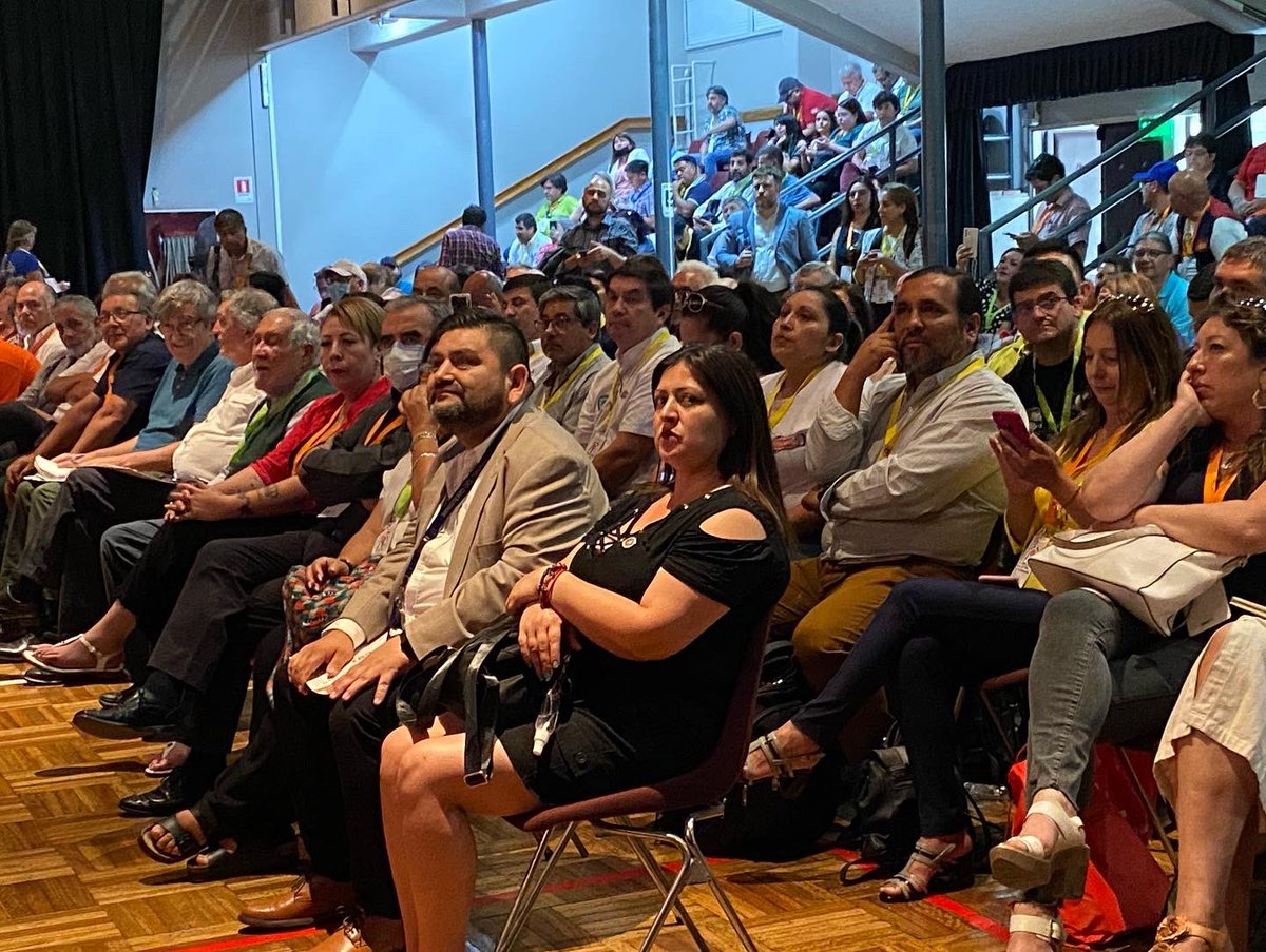 SeremiTrabajoRM's tweet photo. Fuimos invitados al cierre del Congreso Consultivo, Social y Político realizado por la @cutchileoficial https://t.co/syEd6NsgdY