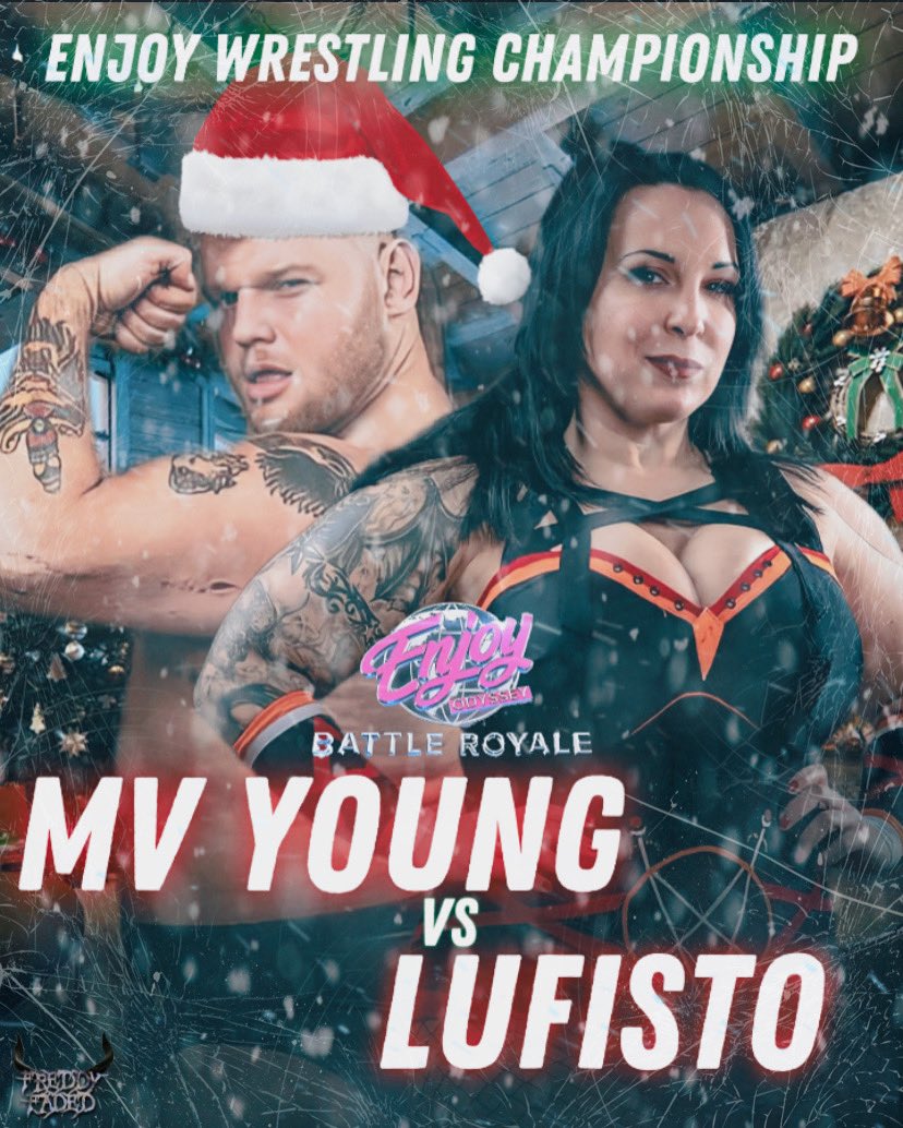 freddy2faded's tweet photo. Home For The Holidays 

#wrestling #prowrestling #Enjoy #EnjoyWrestling #MVYoung #Lufisto #independentwrestling https://t.co/w7NvYt6zKW
