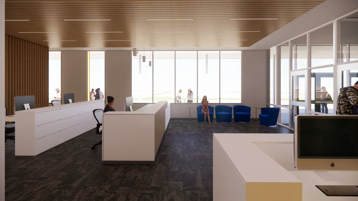 Take a look at the latest designs for the Aloha High School front office relocation, funded by the 2022 Bond. Meadow Park is a feeder school to AHS. 

Construction will take place in summer and fall 2023.

#BSDtogether
#BSDbond