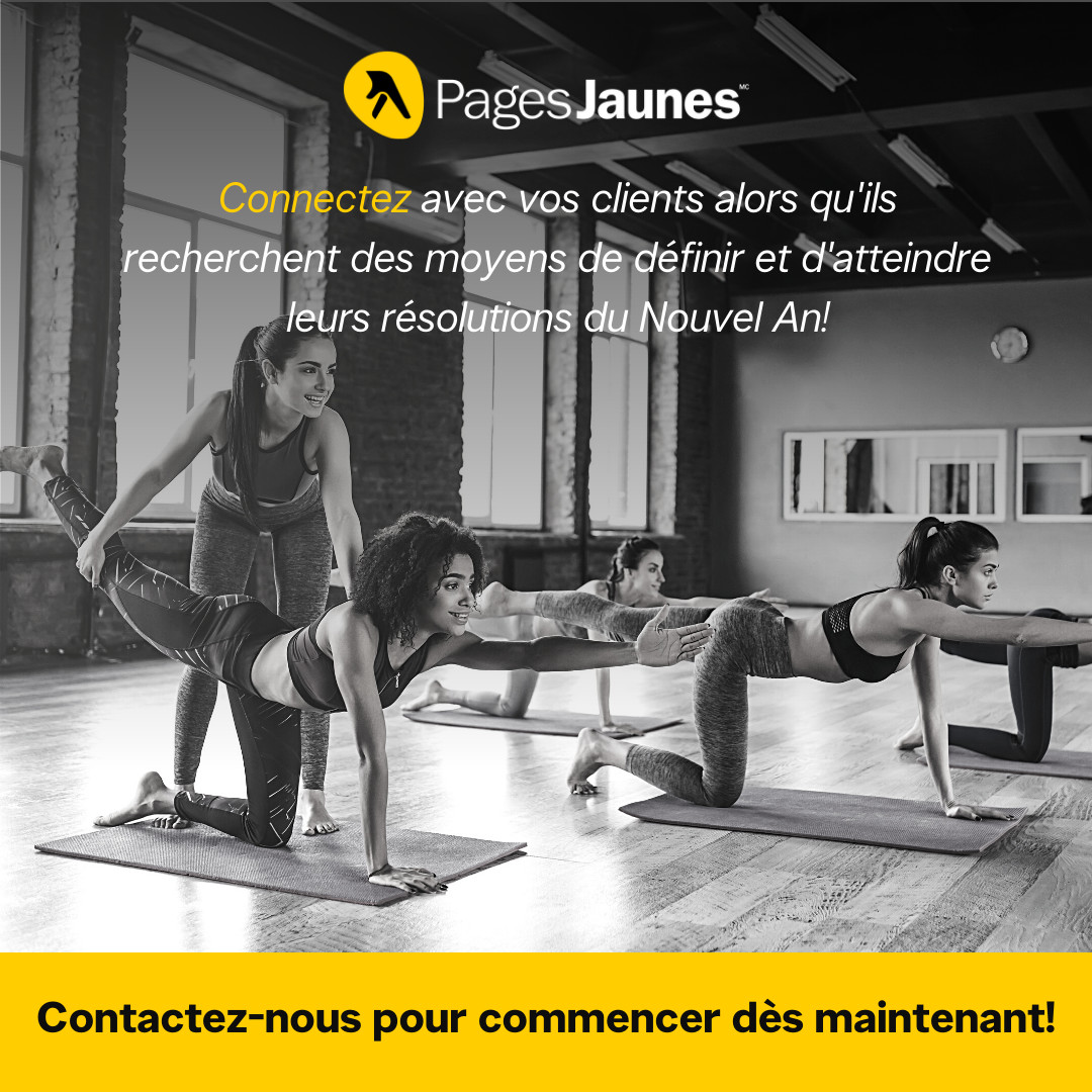 Pages_Jaunes's tweet photo. Assurez-vous que votre entreprise soit présente en ligne lorsque les gens prennent leurs résolutions du Nouvel An. 

Commencez aujourd'hui! https://t.co/JlAGSmXjmf https://t.co/50WXCBtnJP