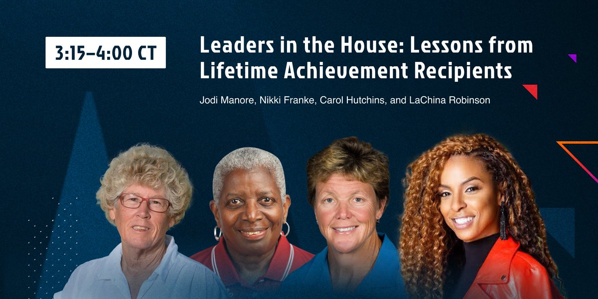 After the break, we have even more inspirational speakers and sessions happening this afternoon! 

Be sure to tune in again at 12:30 p.m. CT because you’re not gonna want to miss this lineup.

bit.ly/3rfd87H