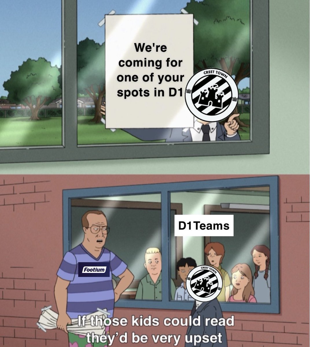 <a href="/Footium/">Footium</a> CREET TOWN TO D1 🔜