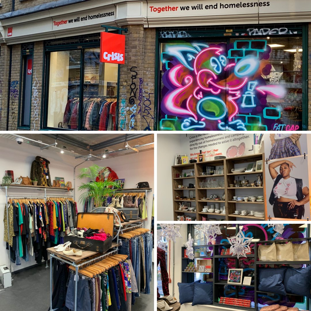crisis_uk's tweet photo. 🎉 We've opened a new shop in Brick Lane, selling a wide range of quality pre-loved items, such as clothes, shoes, books, and homeware.

Stop by 78 Quaker Street to say hello and grab yourself something special. https://t.co/3J1lmWiQ3R