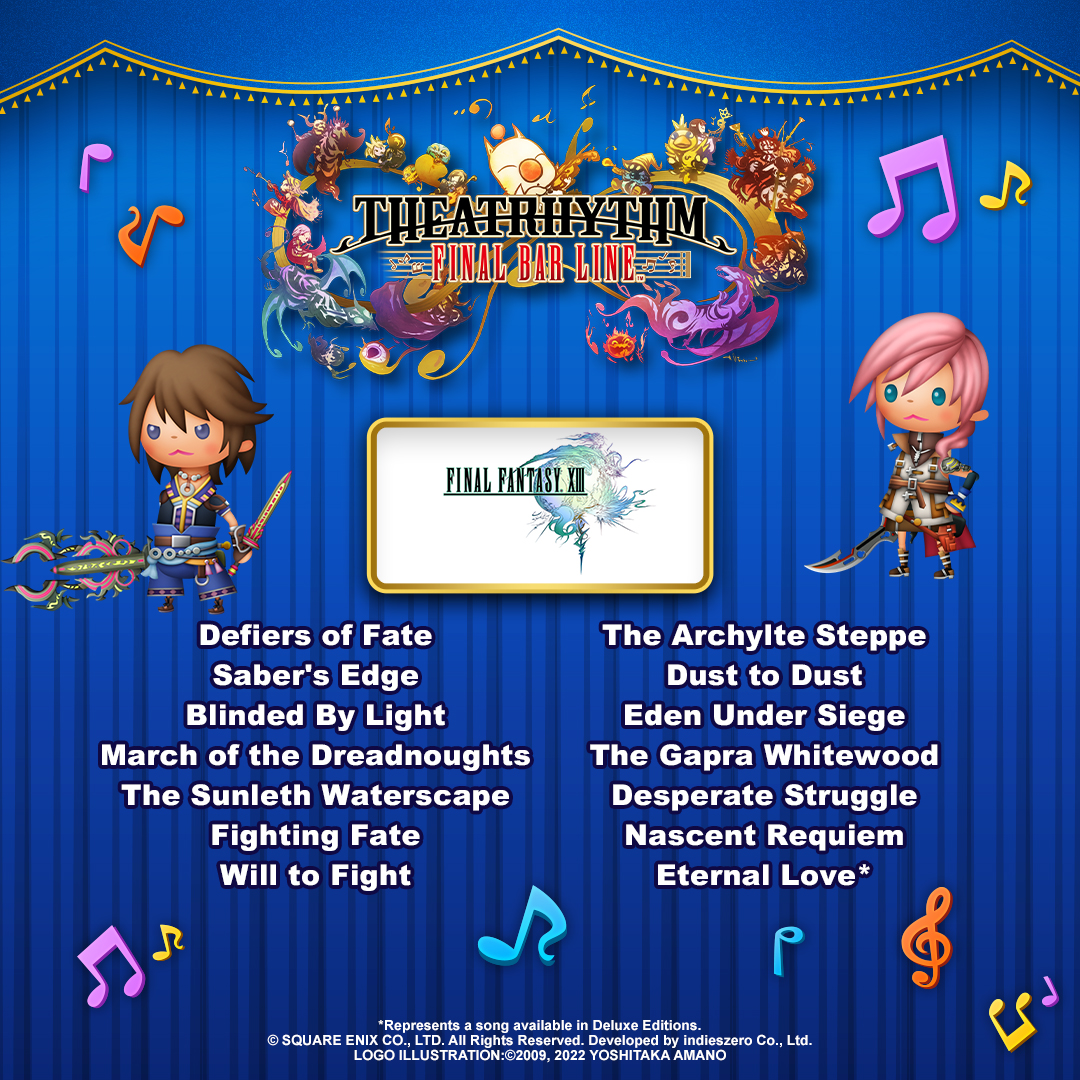 THEATRHYTHM FINAL BAR LINE para Nintendo Switch - Site Oficial da Nintendo