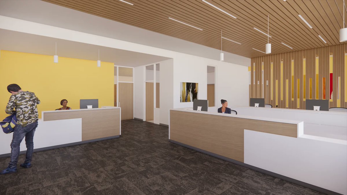 Take a look at the latest designs for the Aloha High School front office relocation, funded by the 2022 Bond. Construction will take place in summer and fall 2023.

#BSDtogether
#BSDbond