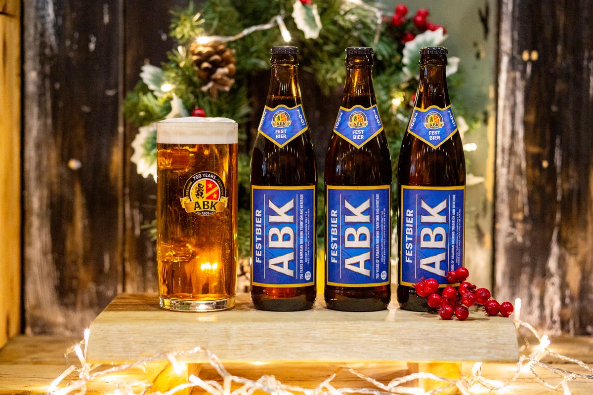 Its that time of year!  ABK Festbier time!  Only available at Christmas - brewed specially for the season by our head Brewer, Bernd Trick as a thanks to all our loyal ABK Customers.

Get yours while stocks last! 🍺🇩🇪  

📸 samfrankwood_

 shop.rokitdrinks.co.uk/beers/festival…