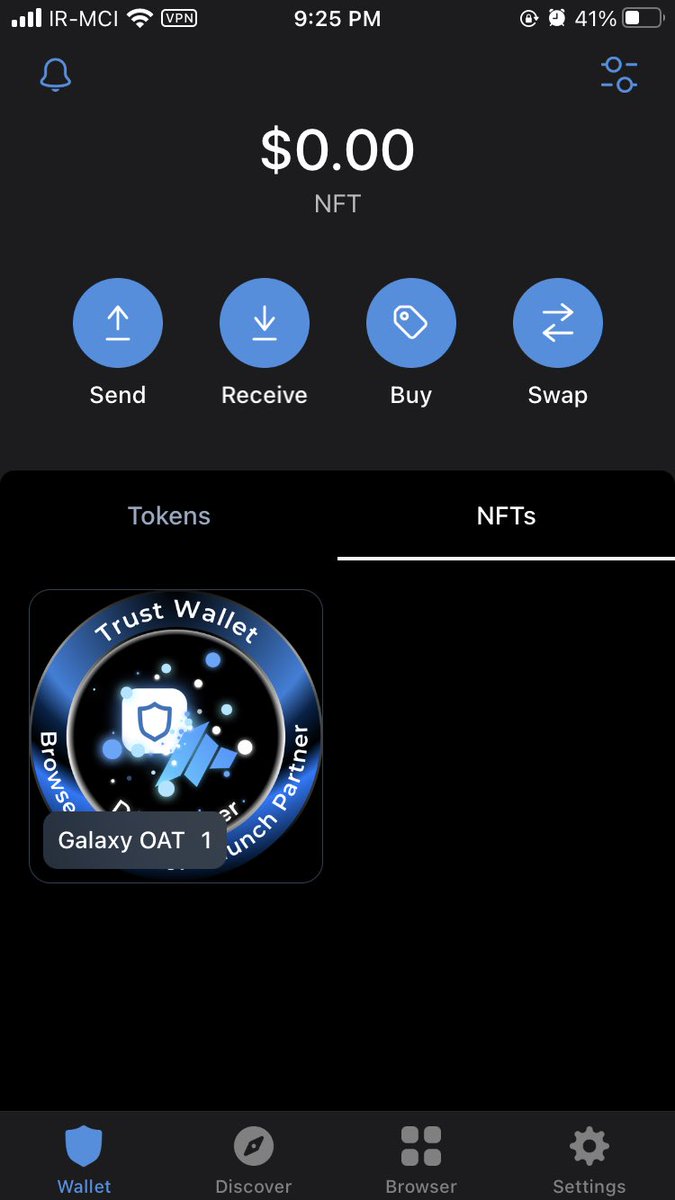 MohamadB86's tweet photo. @TrustWallet Best wallet        #NFTs #TrustWalletNFT https://t.co/pkLsNCYayf