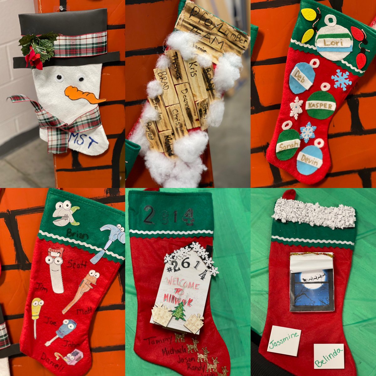 Thank you to our ASMs for cooking breakfast for the store! Associates appreciated the food! also look at our stocking decorations! <a href="/charlesatlowes/">charlesatlowes</a> @AlexStempovschi <a href="/HR_KristenS/">Kristen Stumpf</a> <a href="/Lowes/">Lowe's</a> <a href="/LowesCareers/">Lowe's Careers</a>