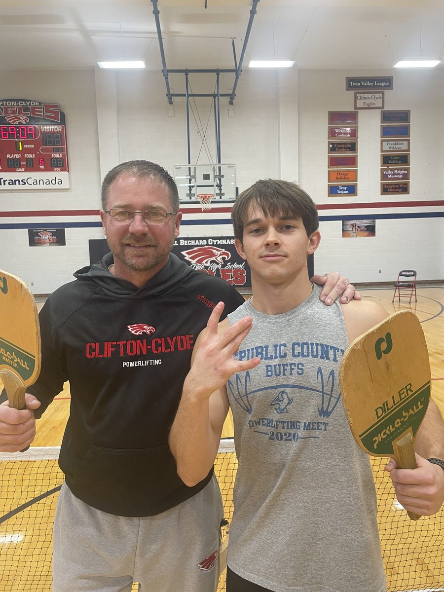 4th Hour Holiday Pickelball Champions! Back To Back Champ!