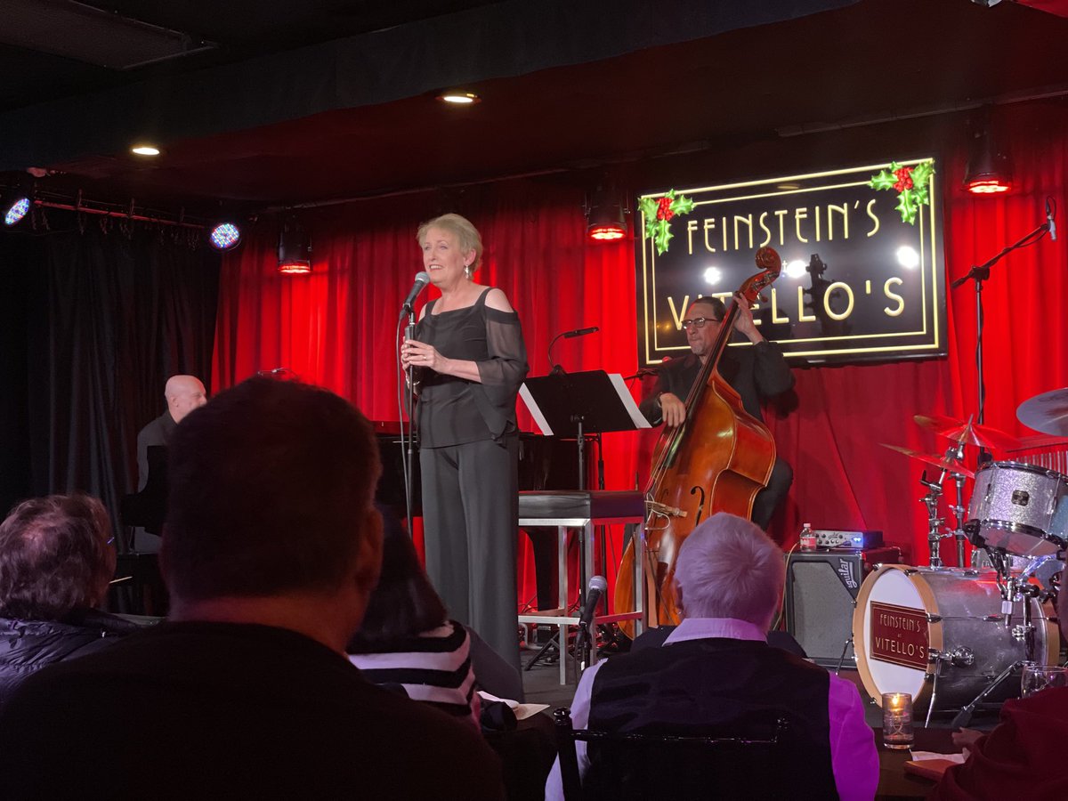 A wonderful night of #sondheim with the brilliant ⁦<a href="/LizGoesOn/">Liz Callaway</a>⁩ at Feinstein’s Studio City! One more performance tonight…if you can get in. Unmissable!!!