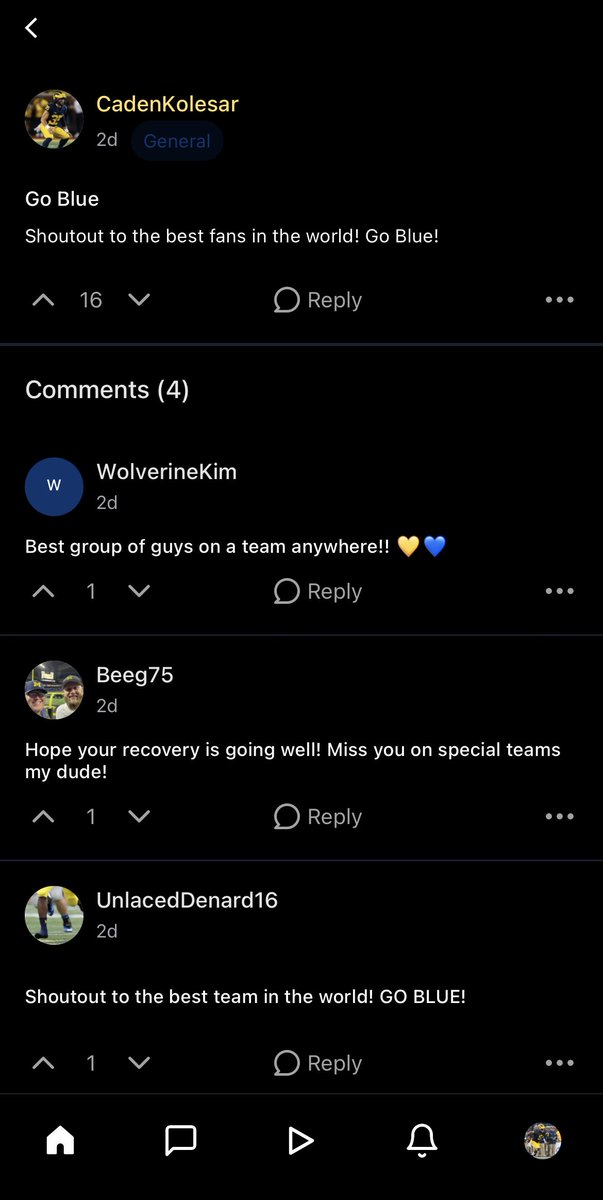Our NIL Club supporters have really enjoyed getting to interact with student-athletes on our new app 〽️

Make sure to download it if you haven't yet!