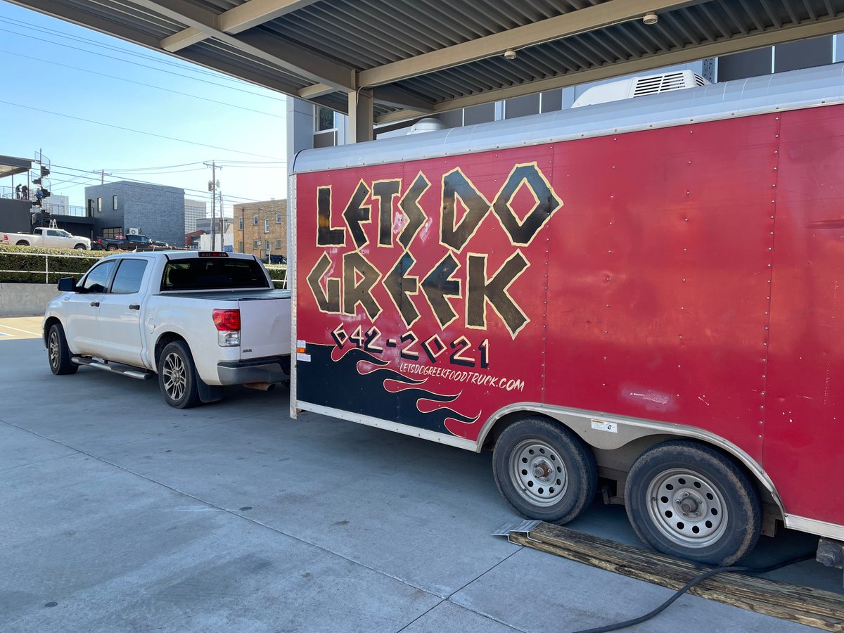 It's Food Truck Friday at Valir Health! Thanks to <a href="/Letsdogreek/">Let's Do Greek</a> for coming by