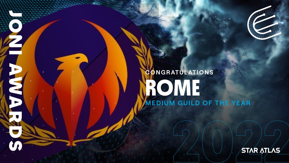 MEDIUM GUILD OF THE YEAR: Rome Guild @RomeGuild