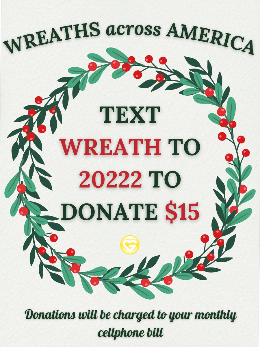 MobileGivingOrg's tweet photo. Tomorrow is National @WreathsAcross day – a day to remember and honor our veterans and their families. #WeRemember https://t.co/oe9eSuR8wK