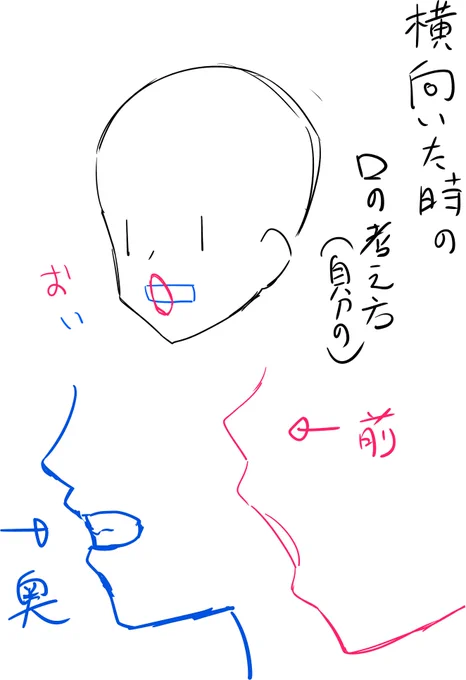 最近気づいたこと。「い」の口は奥に引き、「お」の口は前に出るから角度Xの口を調整しないと違和感が消せないんだなぁと思いましたまる。もっと早く理解しておくべきだった…。#Live2D 