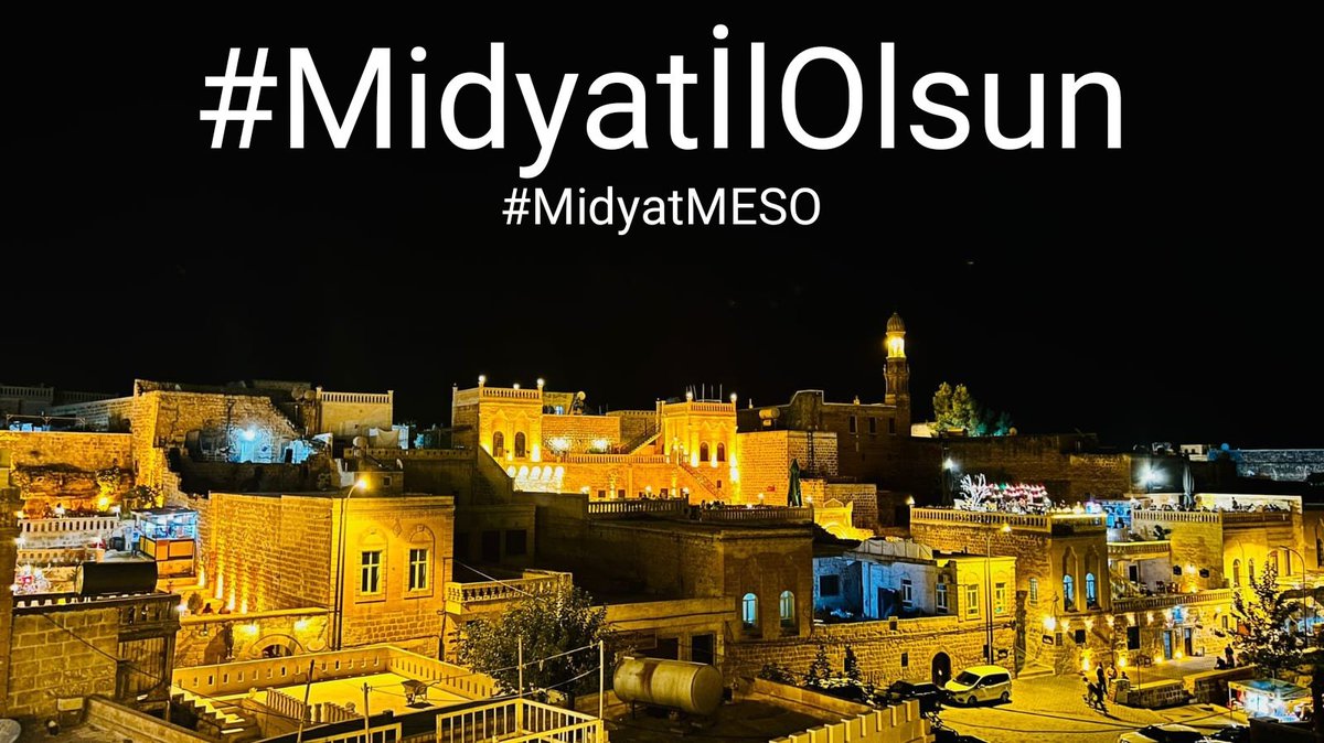 Dinler ve diller kenti #midyat il olsun
#MidyatİlOlsun
<a href="/suleymansoylu/">Süleyman Soylu</a>
<a href="/RTErdogan/">Recep Tayyip Erdoğan</a>