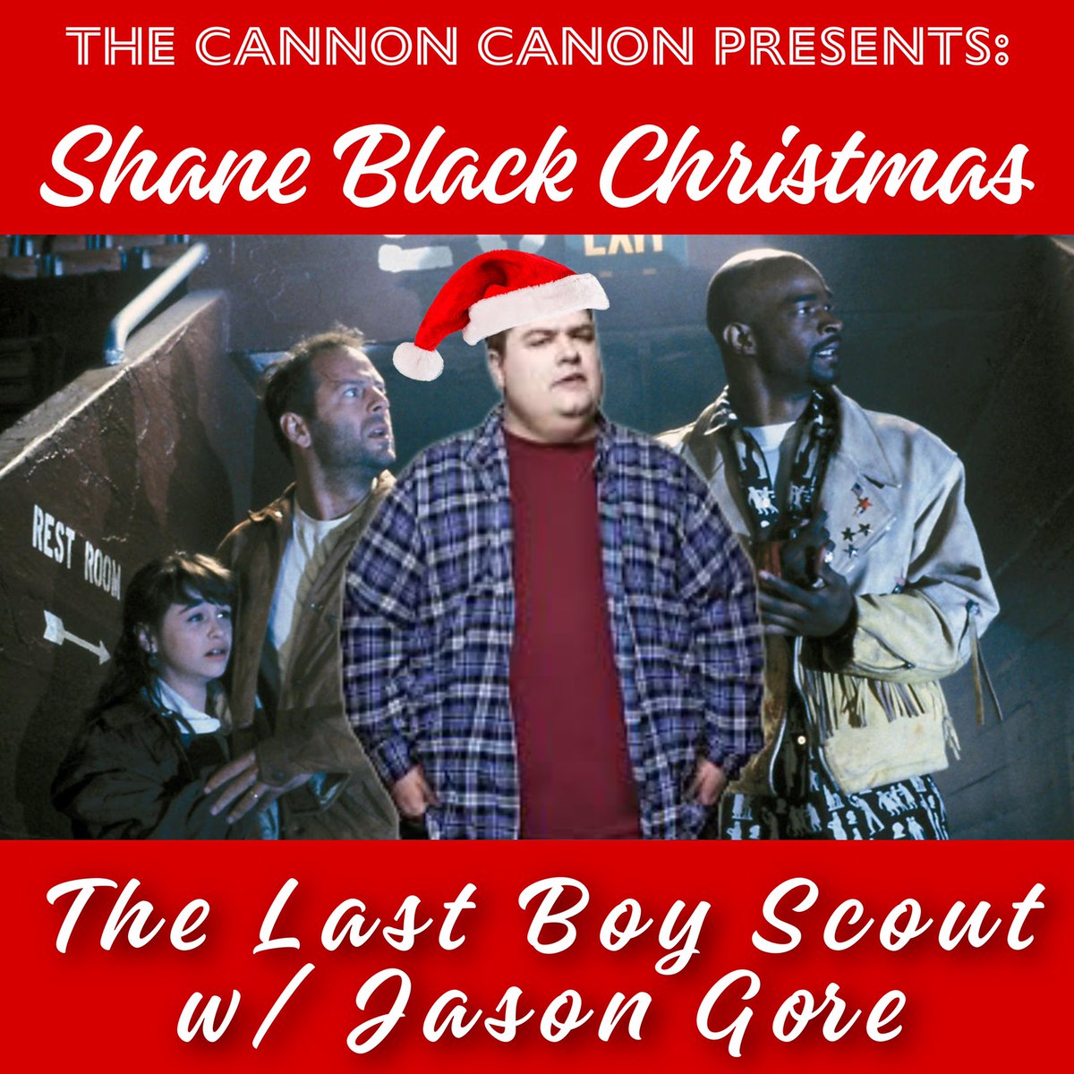 OUT NOW! 
Shane Black Christmas: THE LAST BOY SCOUT w @mrjasongore 

Friday night's a great night for football AND The Cannon Canon!

#thelastboyscout #tonyscott #brucewillis #damonwayans #chelseafield #taylornegron #danielleharris #halleberry #shaneblackchristmas #thecannoncanon