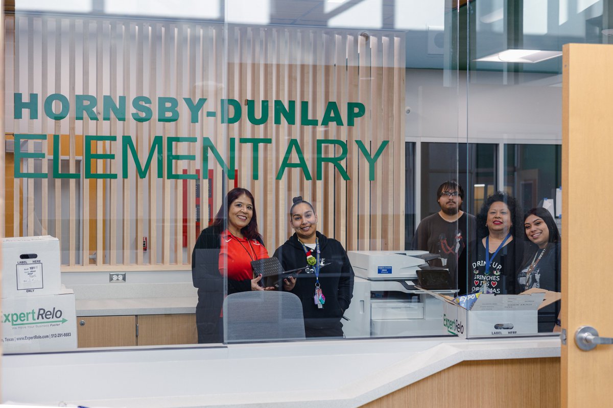 Del Valle ISD on Twitter "The HornsbyDunlap ES staff are hard at work