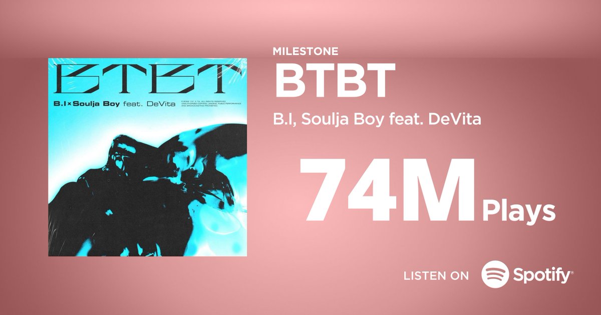 B.I (Kim Hanbin) Spotify | CLOSED tweet media