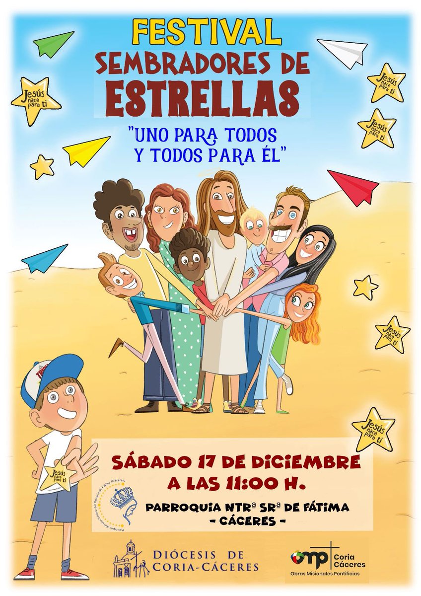 Sábado día 17 Festival de las Estrellas de la <a href="/CoriaCCDiocesis/">Diócesis Coria-Cáceres</a> 👇👇👇