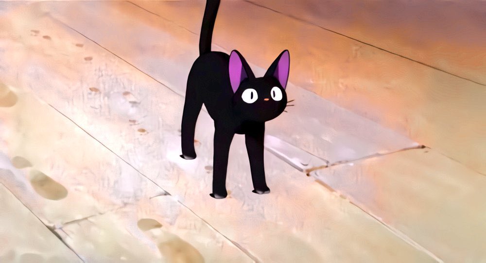 Jiji from Kiki’s Delivery Service is so cute