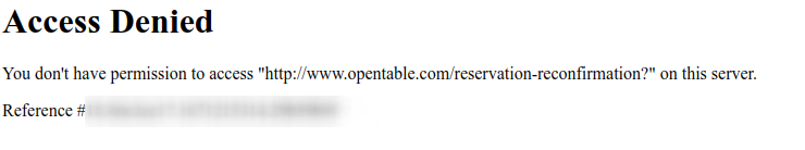 dkoneill's tweet photo. @OpenTable seems that there is a server issue in progress. https://t.co/gU5VorX4hu