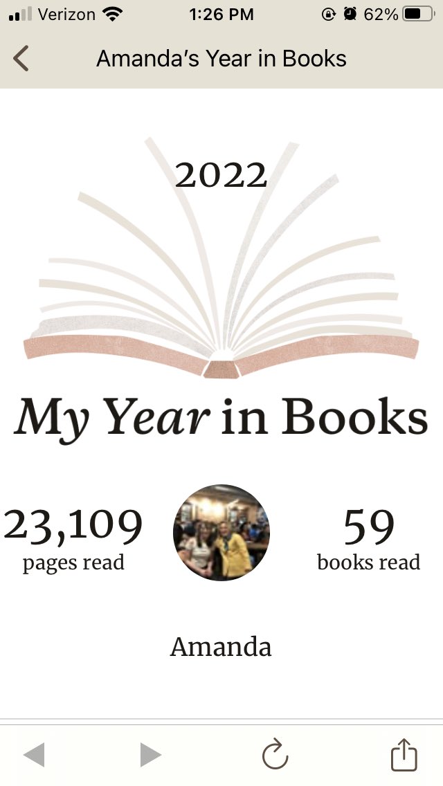 59 and counting #amreading