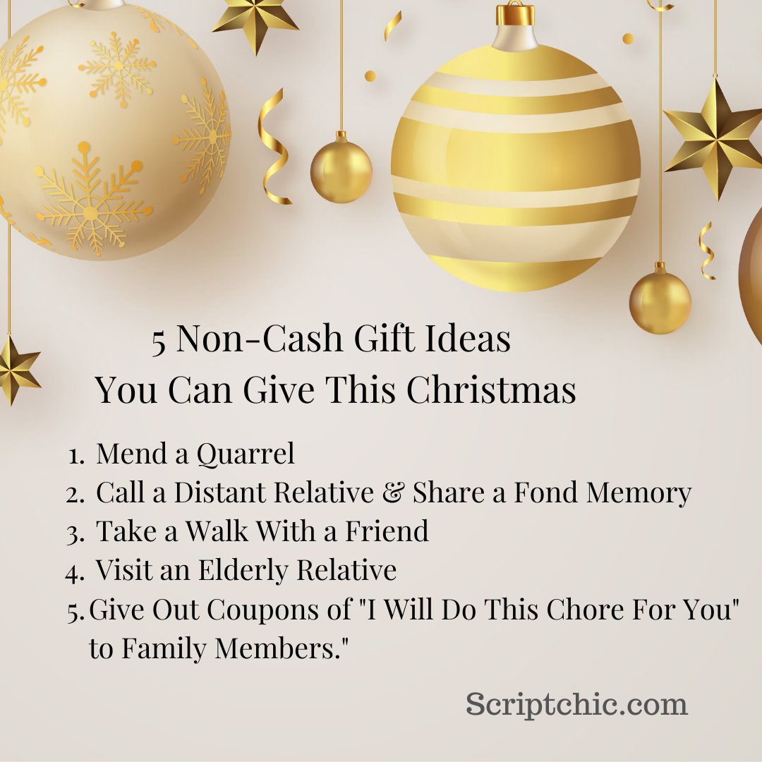 TheScriptChic's tweet image. Strapped for cash this Christmas?
Try these gift ideas.
#inspirational #beatinginflation #scriptchic