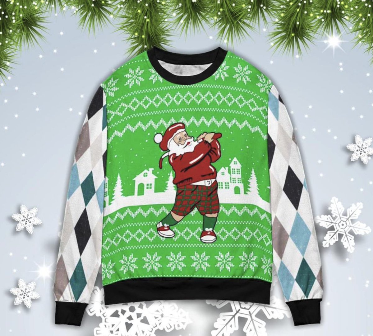 GolfSimple's tweet image. Happy National Ugly Sweater Day! Make sure to bring your ugly sweater to the golf course this Friday!

#NationalUglySweaterDay #UglySweaterDay #UglySweater #ChristmasSweater #HolidaySweater #golf #golfing #golflife #golfer #golfcourse