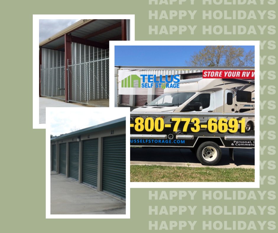 Tellus_Storage's tweet image. Give the gift of space with Tellus Self Storage Harbor Gate this holiday season
#holidaystorage #brandonms #brandon #storage ##gifts