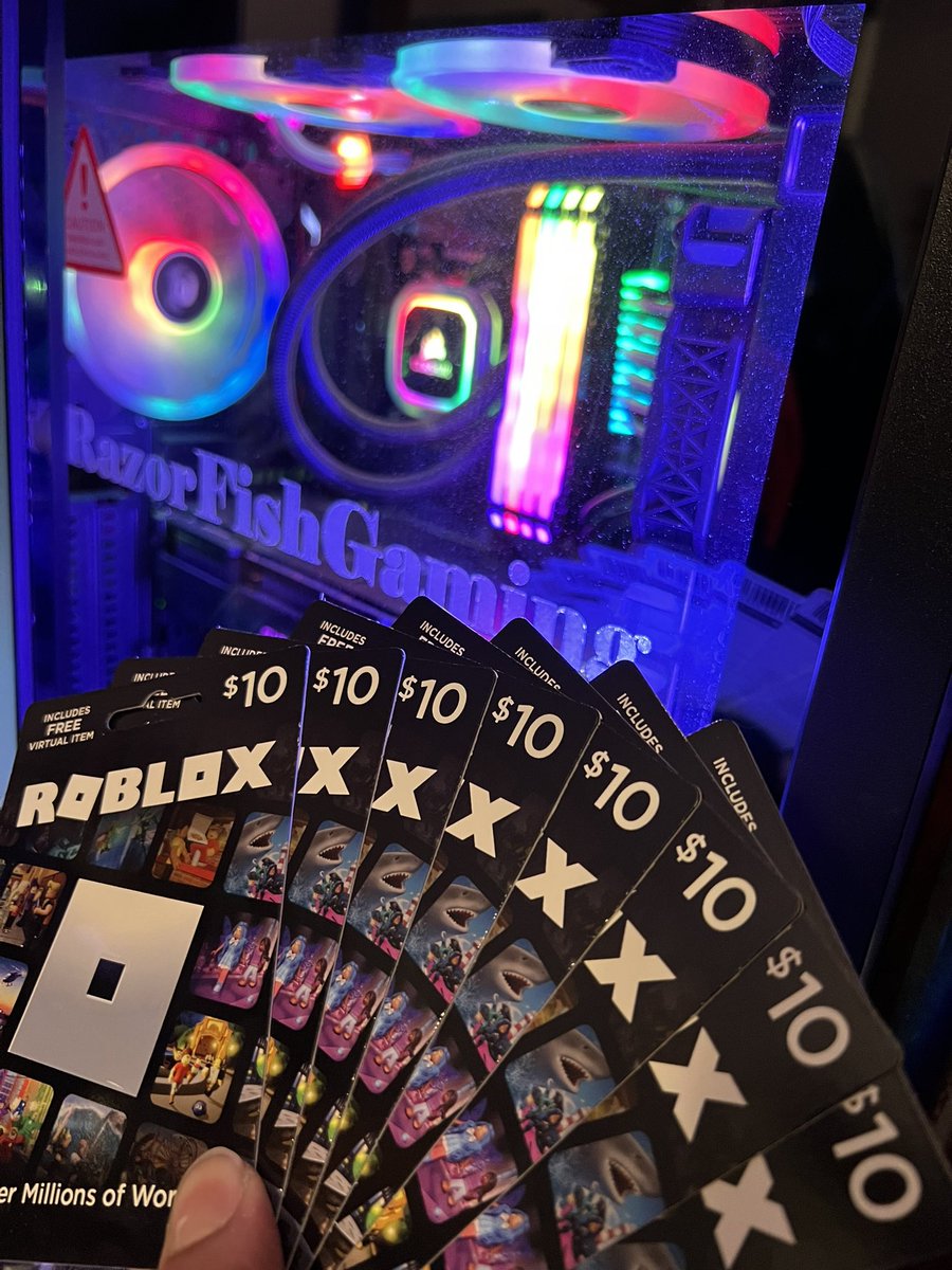 [FLASH $10 ROBUX Giveaway]
💙 Follow
♥️ Like
💚 Retweet 
[Winner will be announced 3 : 2 1]
#Roblox #Robux #robuxgiveaway