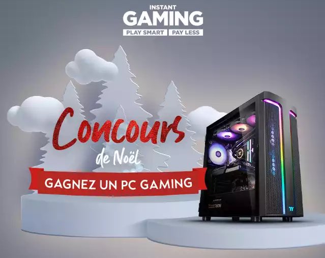 CoDQG_'s tweet image. 🔥 MEGA CONCOURS 🔥

Gagne un PC Gaming du futur ! 😍
🔁 RT ce Tweet
✅ Participe ici: instant-gaming.com/giveaway/CHRIS… 

TAS le 25/12/2022 à minuit.