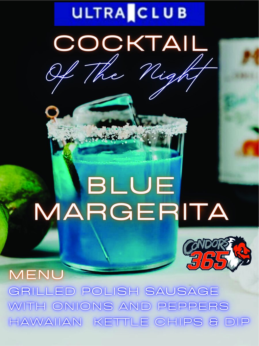 It's $2 Beer Night as your <a href="/Condors/">Bakersfield Condors</a> take on the Ontario Reign at 7 PM! Condors365 members can enjoy a Blue Margarita in the exclusive pre-game Michelob Ultra Club! Get your 🎟️ now: axs.com/events/450904/…