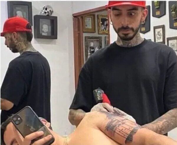 Cada chusmerío me entero cuando se vienen a tatuar estoy así