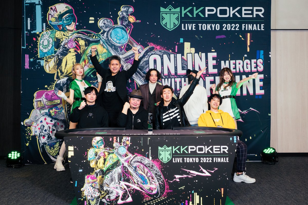 KKPOKER_LIVE's tweet photo. 【5-card PLO】
ついにFTになりました❕
(敬称略)
1. とも オーノ塾
2. 房州
3. そーけん
4. えむ
5. カーネル
6. 一ノ瀬Jose
7. こーき
#KKPOKERLIVE https://t.co/qkfS2f0t6i
