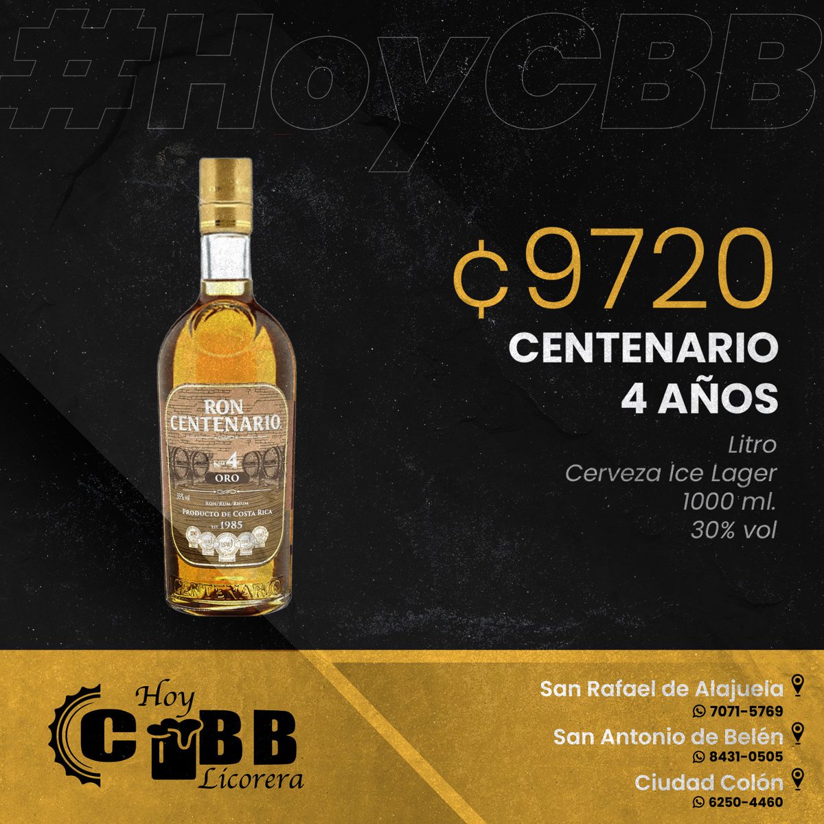 Un roncito?
#HoyCBB #CBB