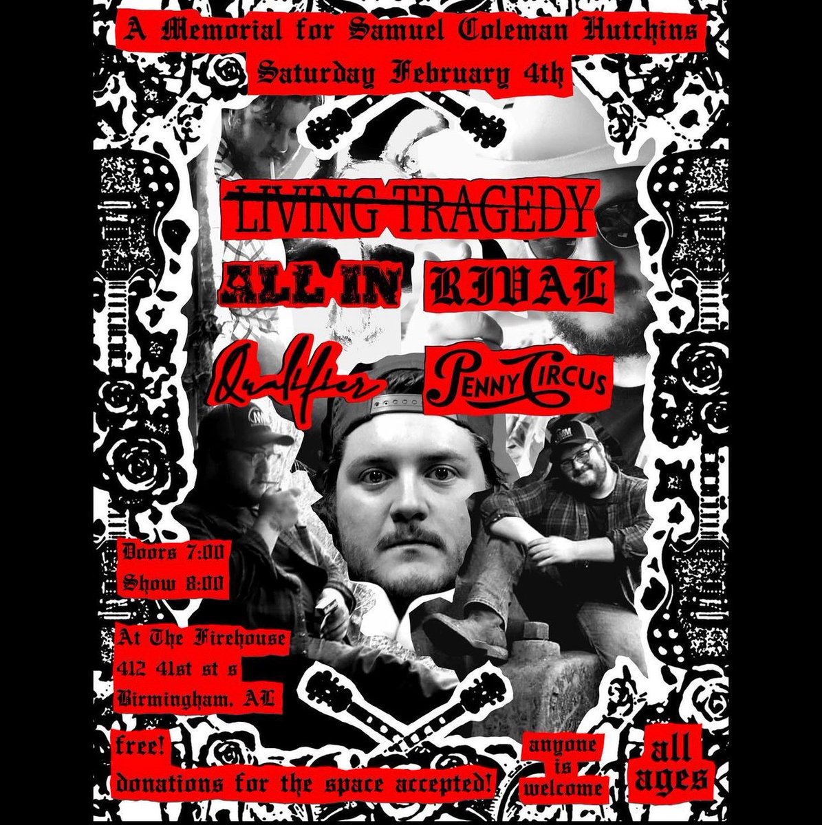 ALLINHARDCORE's tweet photo. 🚨🚨🚨 NEXT HOMETOWN SHOW 🚨🚨🚨 We know Sam always showed up and showed out at the old All In shows so we are beyond honored to play this one in his memory. Come and mosh for the homie and make him proud!!! Long live Sam Hutchins. ❤️ https://t.co/jzKUuLAIWj