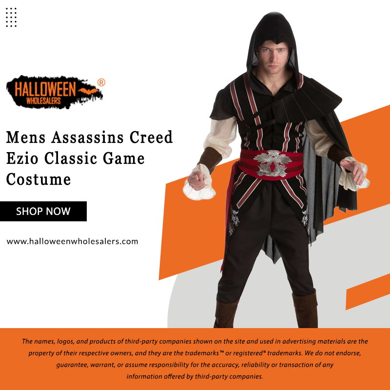 cs_hws's tweet image. Men Assassins Creed Ezio classic game costume
Shop now: bit.ly/3uYe2XM