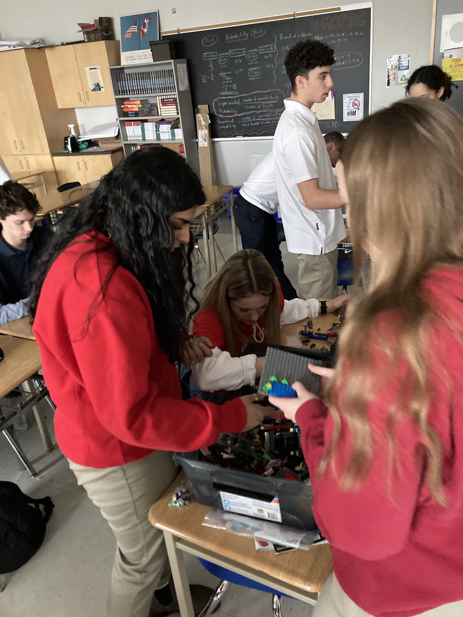 SAB_English's tweet photo. Consolidating understanding and applying creative thinking. And playing with #lego! ENG 4U’s building the boat and sharing knowledge of personification and symbolism in @omarelakkad’s #WhatStrangeParadise. https://t.co/1Ql6j3cYbe