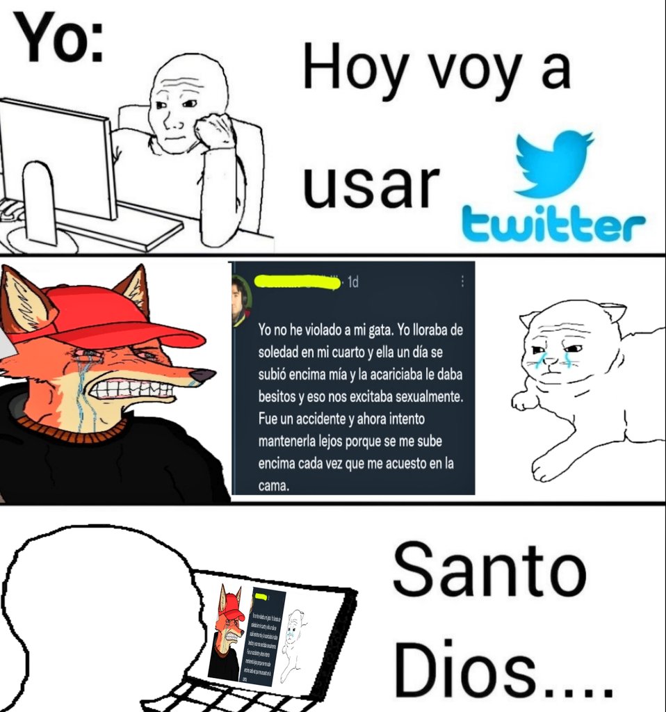 ElBotCinico's tweet photo. Que hizo qué con su gato⁉️ 💀 https://t.co/QE2NqUr6nG