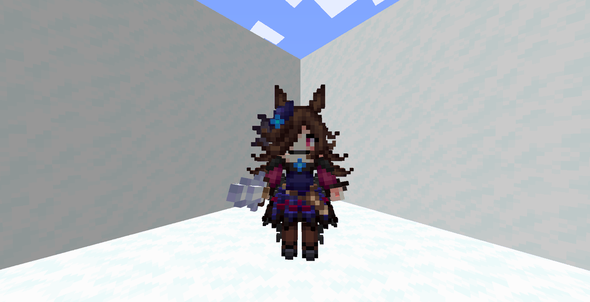 Orange_Yue's tweet photo. #ウマ娘  #armourersworkshop #我的世界 #minecraft #voxelart
ウマ娘 RiceShower https://t.co/VM2hSTdkzB