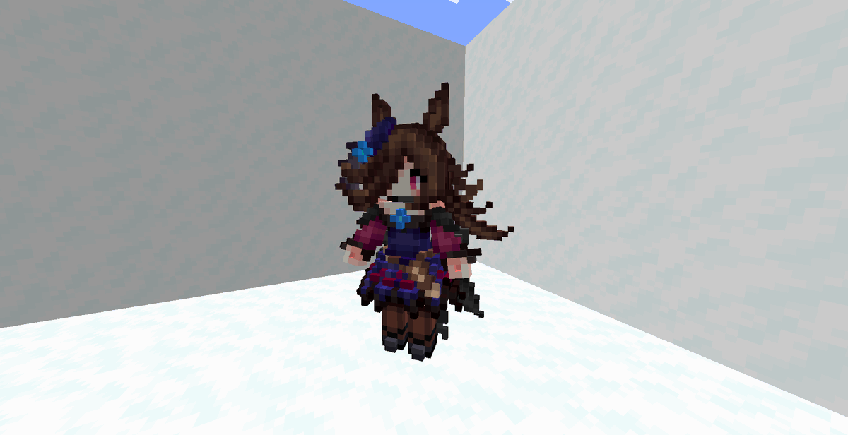 Orange_Yue's tweet photo. #ウマ娘  #armourersworkshop #我的世界 #minecraft #voxelart
ウマ娘 RiceShower https://t.co/VM2hSTdkzB