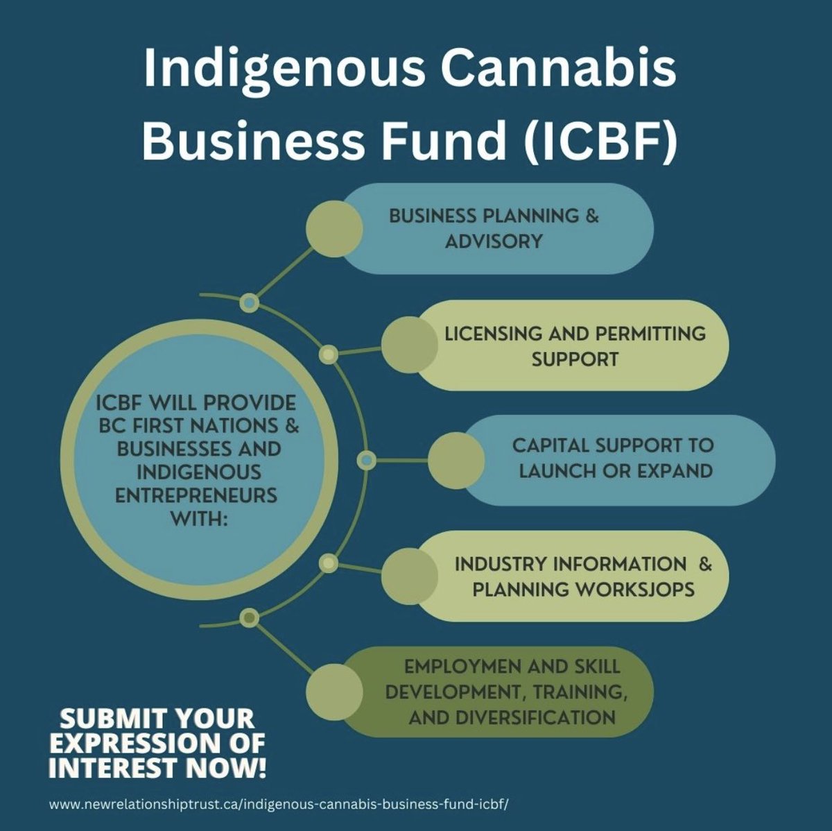 Submit your expression of interest now to the Indigenous Cannabis Business Fund. Read the media release here:     canada.ca/en/indigenous-…