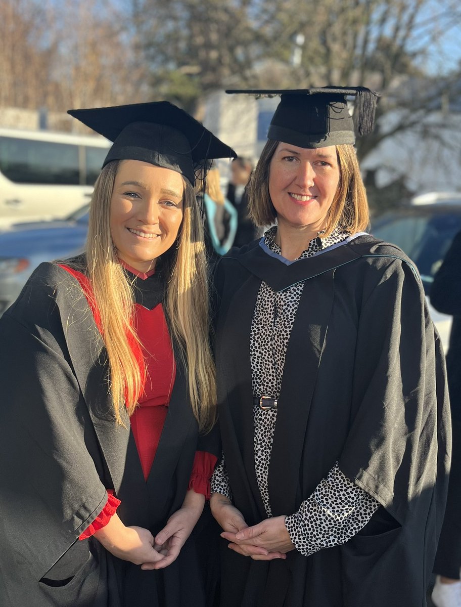 What a great day yesterday was for our #pathwaytoexcellence team! Both Emily and Sarah were awarded their Masters degrees! And the journey for excellence continues!