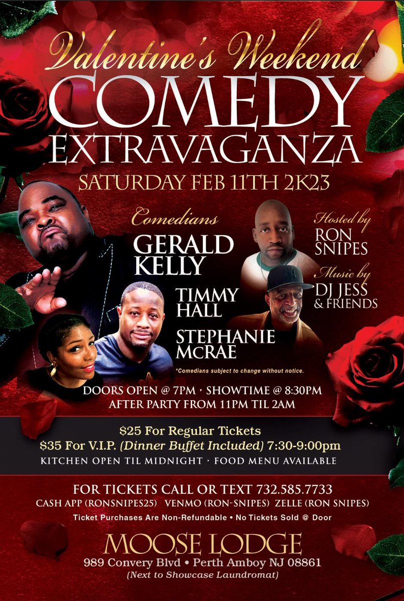 ronsnipes's tweet photo. Save The Date....Saturday February 11th Valentines Weekend Comedy Extravaganza.... Get Your Tickets Early https://t.co/ieCde8khDe