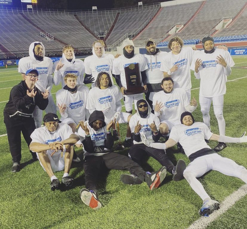 Blessed to be apart of this team. Natty  Champs!!