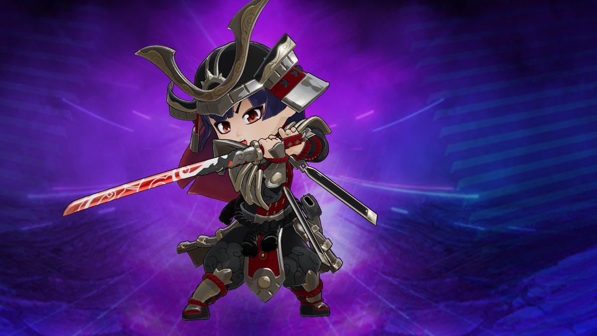 DKOgame's tweet photo. Look who has found herself a suit of armor 👀

Bushido Amaterasu slices her way onto @primegaming starting today!

💫 https://t.co/GmD5WgCQsT https://t.co/YIt7Qs2Px6