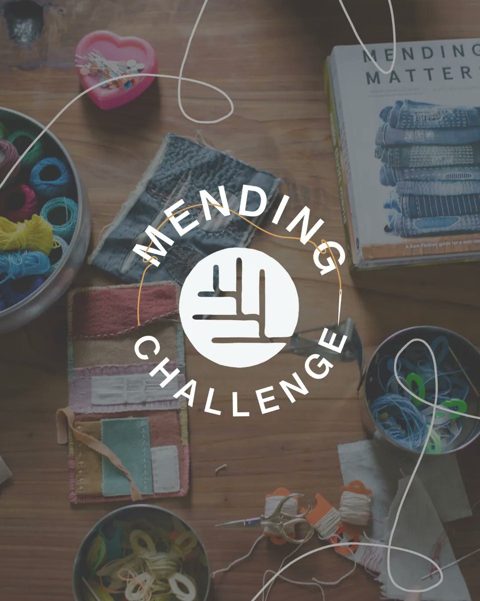 Over 1,000 people joined the #FibershedMendingChallenge and collectively documented more than 300 repairs to garments, home goods, and textiles! We are inspired by our community's dedication to mending our textile system — one stitch at a time. 💛