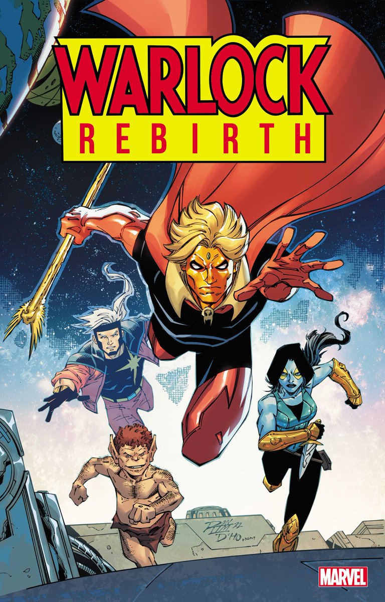 Adam Warlock was created to be the perfect human specimen. But what will happen when the next evolution of Warlock emerges? Someone who is stronger, faster and smarter? @ronmarz and Ron Lim return with a new Adam Warlock saga in April 2023! 💫: bit.ly/3W6x5uZ