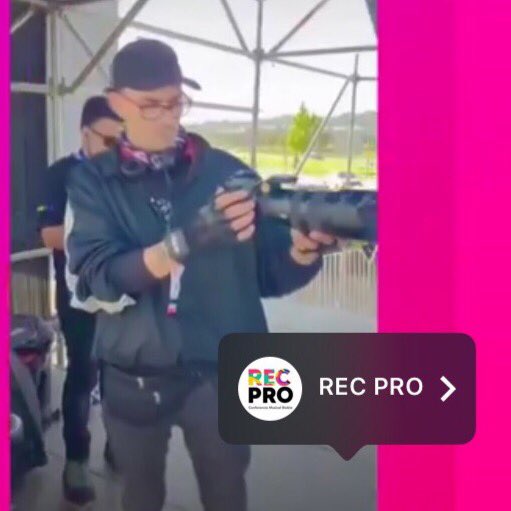 Me fotografiaron en el Rec trabajando junto a Los Norris.